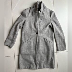 Zara (Trf) Women's Gray Coat